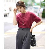 【コットン100%】大人のハーフスリーブTシャツ | a.v.v【WOMEN】 | 詳細画像46