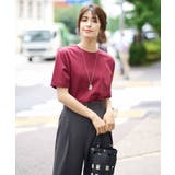 【コットン100%】大人のハーフスリーブTシャツ | a.v.v【WOMEN】 | 詳細画像47