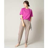 【コットン100%】大人のハーフスリーブTシャツ | a.v.v【WOMEN】 | 詳細画像5