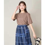 【コットン100%】大人のハーフスリーブTシャツ | a.v.v【WOMEN】 | 詳細画像51