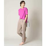 【コットン100%】大人のハーフスリーブTシャツ | a.v.v【WOMEN】 | 詳細画像6