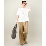 【コットン100%】大人のハーフスリーブTシャツ | a.v.v【WOMEN】 | 詳細画像67