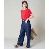 異素材ドッキングチュニックカットソー | a.v.v【WOMEN】 | 詳細画像10 