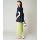 異素材ドッキングチュニックカットソー | a.v.v【WOMEN】 | 詳細画像14 