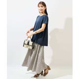 異素材ドッキングチュニックカットソー | a.v.v【WOMEN】 | 詳細画像22 