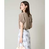 異素材ドッキングチュニックカットソー | a.v.v【WOMEN】 | 詳細画像24 