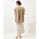 異素材ドッキングチュニックカットソー | a.v.v【WOMEN】 | 詳細画像34 