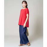 異素材ドッキングチュニックカットソー | a.v.v【WOMEN】 | 詳細画像6 