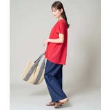 異素材ドッキングチュニックカットソー | a.v.v【WOMEN】 | 詳細画像7 