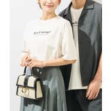 ホワイト | ユニセックスアソートロゴTシャツ | a.v.v【WOMEN】