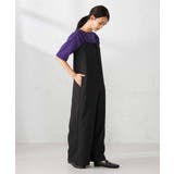 【接触冷感/UVカット/コットン100％】ロールアップハーフスリーブTシャツ | a.v.v【WOMEN】 | 詳細画像14 