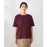 【接触冷感/UVカット/コットン100％】ロールアップハーフスリーブTシャツ | a.v.v【WOMEN】 | 詳細画像35 