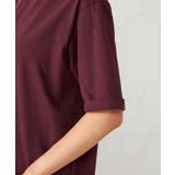 【接触冷感/UVカット/コットン100％】ロールアップハーフスリーブTシャツ | a.v.v【WOMEN】 | 詳細画像39 