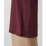 【接触冷感/UVカット/コットン100％】ロールアップハーフスリーブTシャツ | a.v.v【WOMEN】 | 詳細画像40 