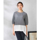 レイヤードラメライクトップス | a.v.v【WOMEN】 | 詳細画像2 