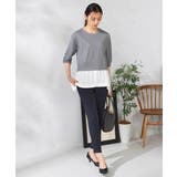 レイヤードラメライクトップス | a.v.v【WOMEN】 | 詳細画像4 