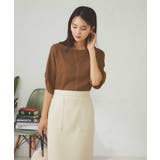 袖ギャザー楊柳カットソー | a.v.v【WOMEN】 | 詳細画像3 