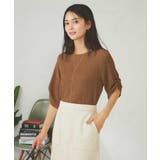 袖ギャザー楊柳カットソー | a.v.v【WOMEN】 | 詳細画像4 