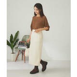 袖ギャザー楊柳カットソー | a.v.v【WOMEN】 | 詳細画像7 