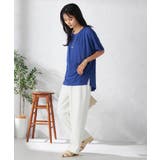 【接触冷感/UVカット/吸水速乾】タックチュニックカットソー | a.v.v【WOMEN】 | 詳細画像17 