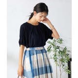 【接触冷感/UVカット/吸水速乾】タックチュニックカットソー | a.v.v【WOMEN】 | 詳細画像27 