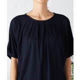 【接触冷感/UVカット/吸水速乾】タックチュニックカットソー | a.v.v【WOMEN】 | 詳細画像38 