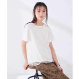 ウェーブレースヘムTシャツ | a.v.v【WOMEN】 | 詳細画像23