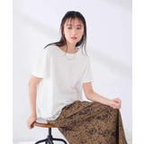 ウェーブレースヘムTシャツ | a.v.v【WOMEN】 | 詳細画像24