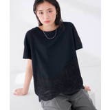 ウェーブレースヘムTシャツ | a.v.v【WOMEN】 | 詳細画像40