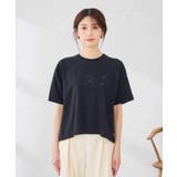 【接触冷感】クロップドロゴTシャツ | a.v.v【WOMEN】 | 詳細画像17