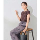 【接触冷感/UVカット】ギャザーネックフレンチカットソー | a.v.v【WOMEN】 | 詳細画像16