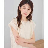 レース柄シアートップス | a.v.v【WOMEN】 | 詳細画像12