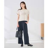 【UVカット/接触冷感】フォルムロゴTシャツ | a.v.v【WOMEN】 | 詳細画像13