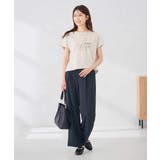 【UVカット/接触冷感】フォルムロゴTシャツ | a.v.v【WOMEN】 | 詳細画像14