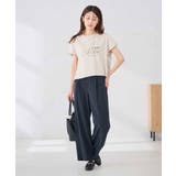 【UVカット/接触冷感】フォルムロゴTシャツ | a.v.v【WOMEN】 | 詳細画像15