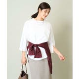 【綿100％】スリットスリーブカットソー | a.v.v【WOMEN】 | 詳細画像14 