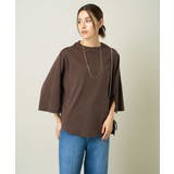 【綿100％】スリットスリーブカットソー | a.v.v【WOMEN】 | 詳細画像4 