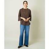 【綿100％】スリットスリーブカットソー | a.v.v【WOMEN】 | 詳細画像5 