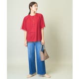 チュールレイヤードTシャツ | a.v.v【WOMEN】 | 詳細画像3 