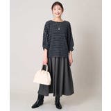 ボーダードルマントップス | a.v.v【WOMEN】 | 詳細画像11 