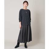 ボーダードルマントップス | a.v.v【WOMEN】 | 詳細画像12 