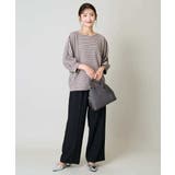 ボーダードルマントップス | a.v.v【WOMEN】 | 詳細画像17 