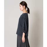 ボーダードルマントップス | a.v.v【WOMEN】 | 詳細画像21 