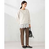 レースヘムタンクトップ | a.v.v【WOMEN】 | 詳細画像8 