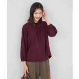 ギャザーネックドルマントップス | a.v.v【WOMEN】 | 詳細画像13 