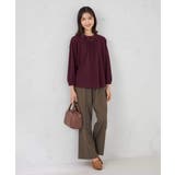 ギャザーネックドルマントップス | a.v.v【WOMEN】 | 詳細画像15 