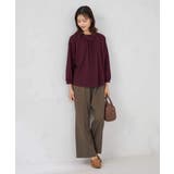 ギャザーネックドルマントップス | a.v.v【WOMEN】 | 詳細画像16 