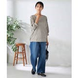 ボーダードルマントップス | a.v.v【WOMEN】 | 詳細画像15 