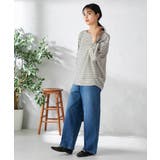 ボーダードルマントップス | a.v.v【WOMEN】 | 詳細画像16 