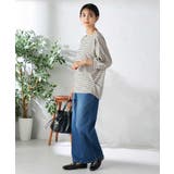 ボーダードルマントップス | a.v.v【WOMEN】 | 詳細画像17 